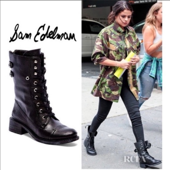 sam edelman darwin combat boots